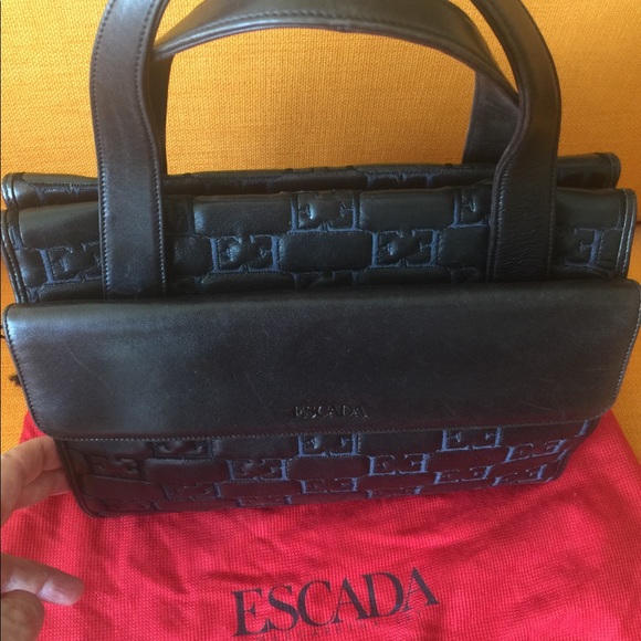 Sale💝ESCADA RARE LOGO BAG - Picture 4 of 12